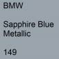 Preview: BMW, Sapphire Blue Metallic, 149.